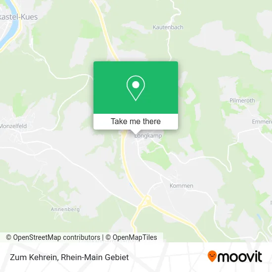 Карта Zum Kehrein