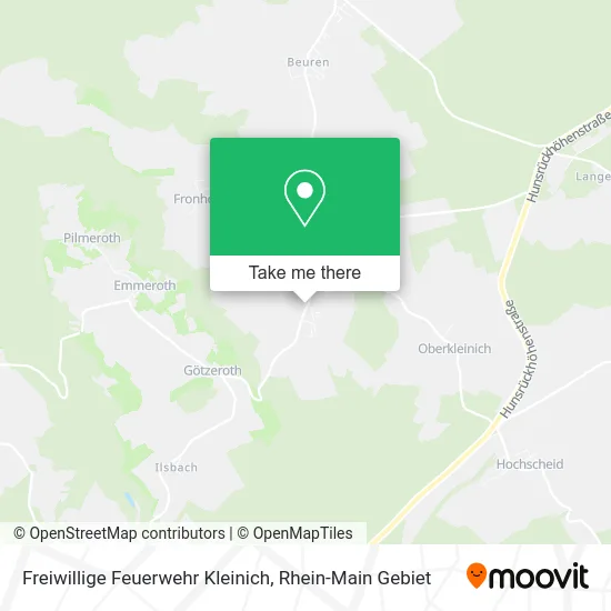 Карта Freiwillige Feuerwehr Kleinich