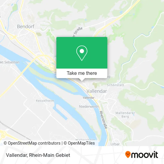 Карта Vallendar