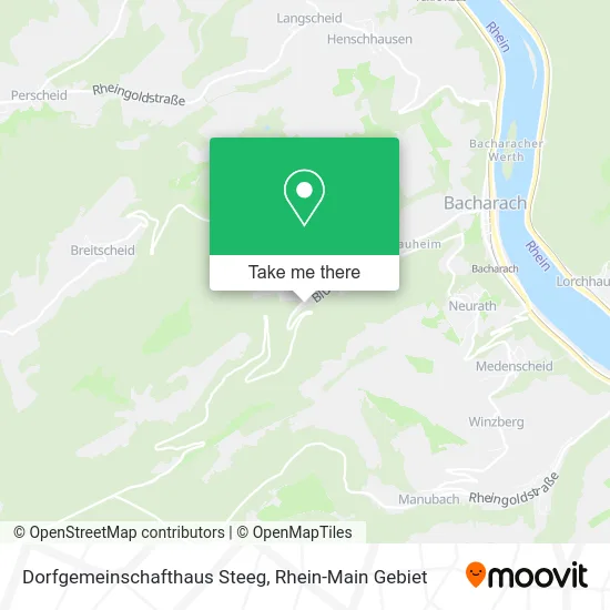 Dorfgemeinschafthaus Steeg map