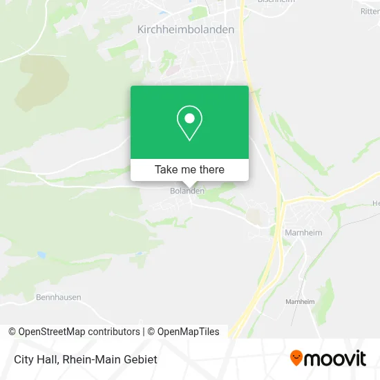 Rathaus map