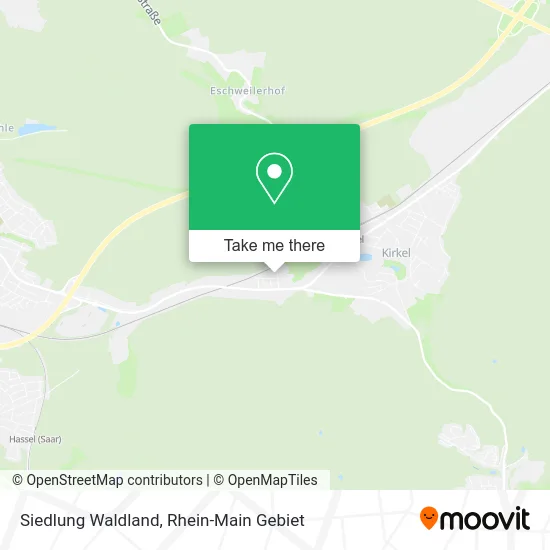 Карта Siedlung Waldland