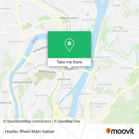 Карта Hoefer