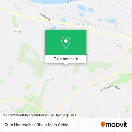 Карта Zum Hoorweiher