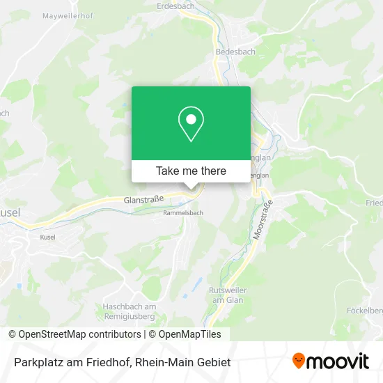 Карта Parkplatz am Friedhof