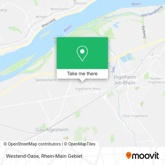 Карта Westend-Oase