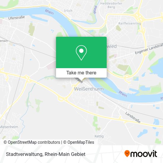Карта Stadtverwaltung