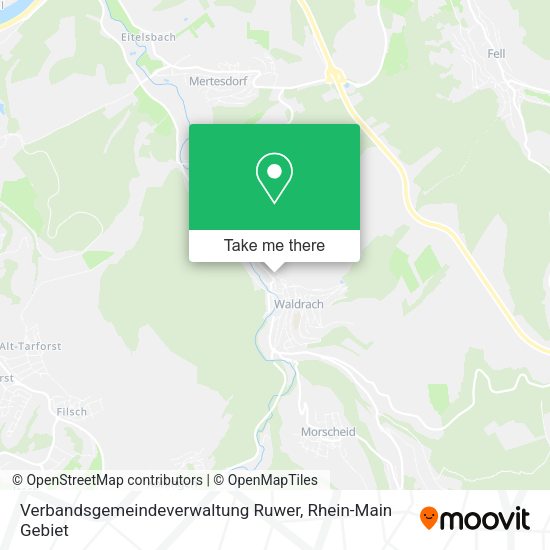 Карта Verbandsgemeindeverwaltung Ruwer