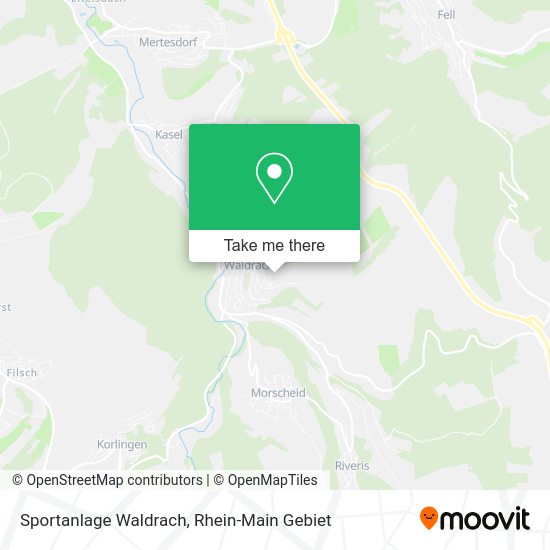 Карта Sportanlage Waldrach