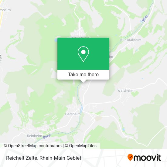 Карта Reichelt Zelte