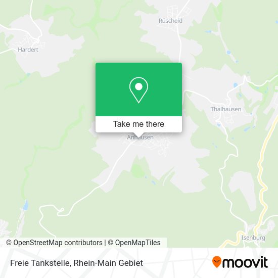 Карта Freie Tankstelle