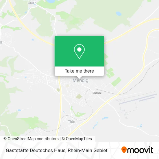 Карта Gaststätte Deutsches Haus