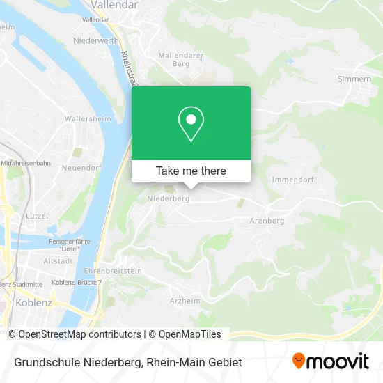 Карта Grundschule Niederberg