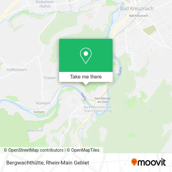 Карта Bergwachthütte