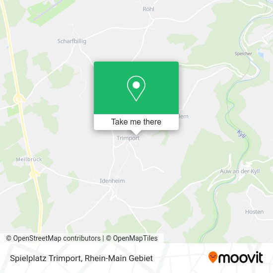 Карта Spielplatz Trimport