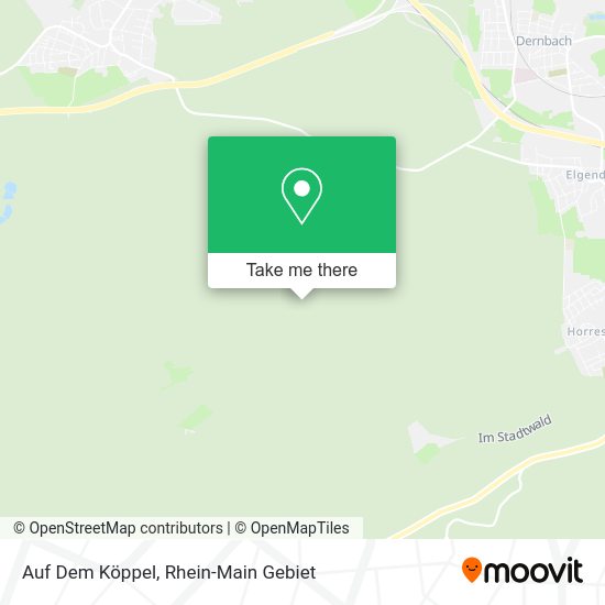 Карта Auf Dem Köppel