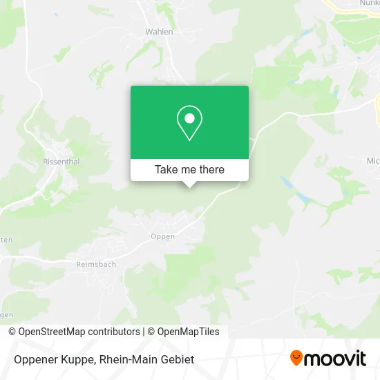 Карта Oppener Kuppe