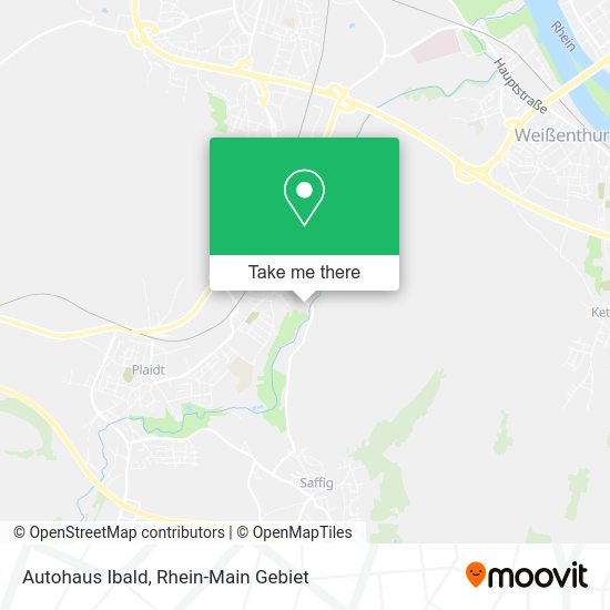 Карта Autohaus Ibald