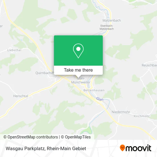 Карта Wasgau Parkplatz
