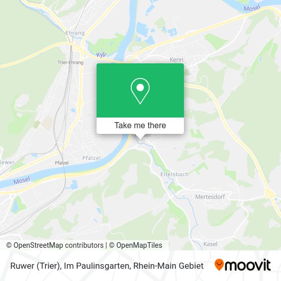 Карта Ruwer (Trier), Im Paulinsgarten