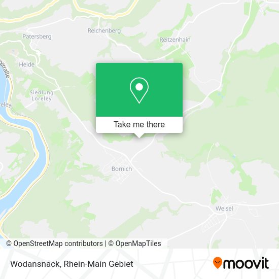 Карта Wodansnack