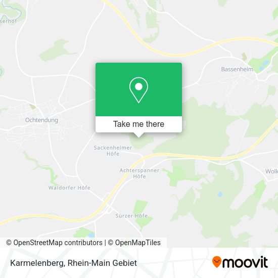 Карта Karmelenberg