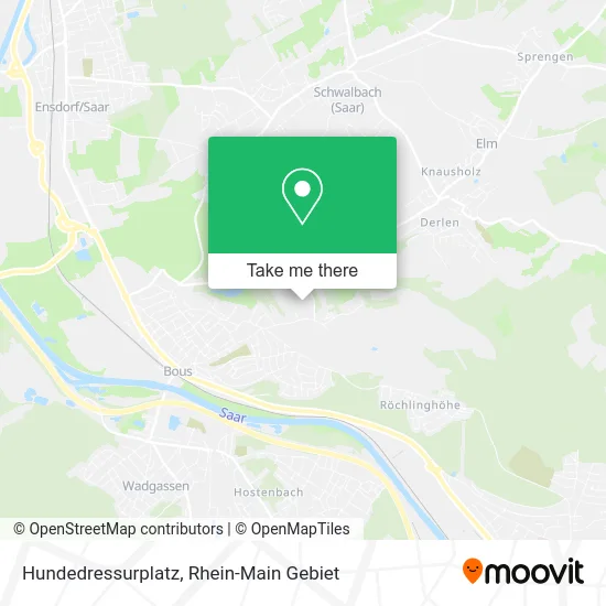 Карта Hundedressurplatz