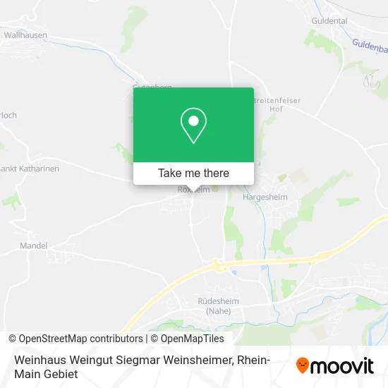 Карта Weinhaus Weingut Siegmar Weinsheimer