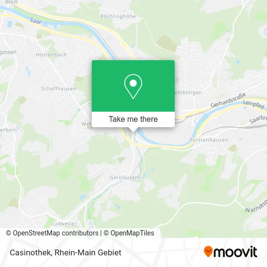 Карта Casinothek