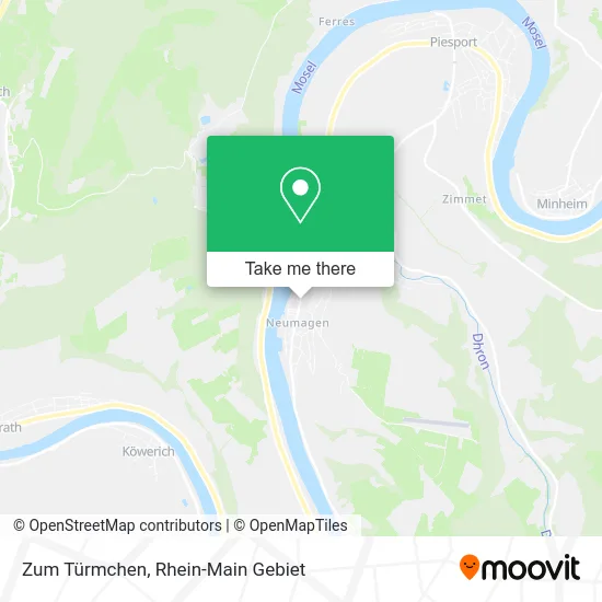Карта Zum Türmchen