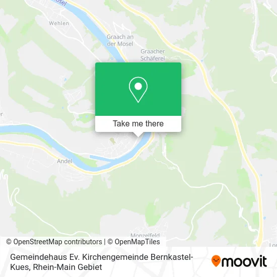Gemeindehaus Ev. Kirchengemeinde Bernkastel-Kues map
