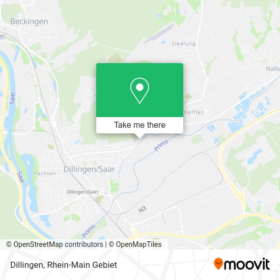 Карта Dillingen