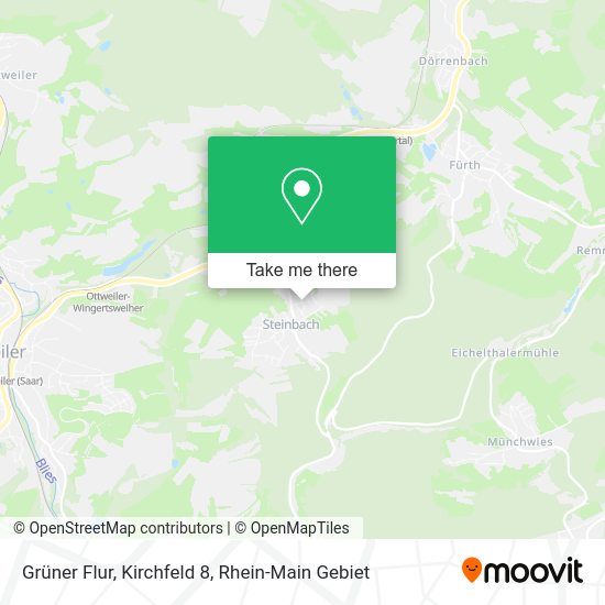 Карта Grüner Flur, Kirchfeld 8