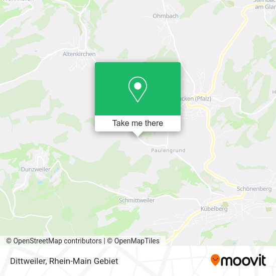 Карта Dittweiler