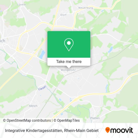 Карта Integrative Kindertagesstätten