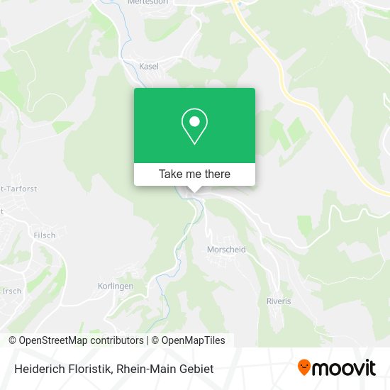 Карта Heiderich Floristik