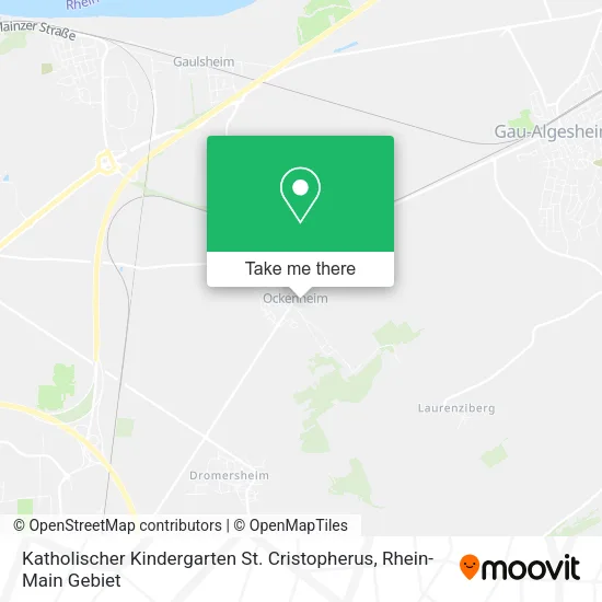 Карта Katholischer Kindergarten St. Cristopherus