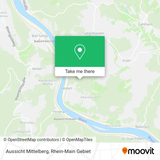 Карта Aussicht Mittelberg
