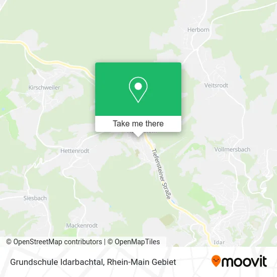 Карта Grundschule Idarbachtal
