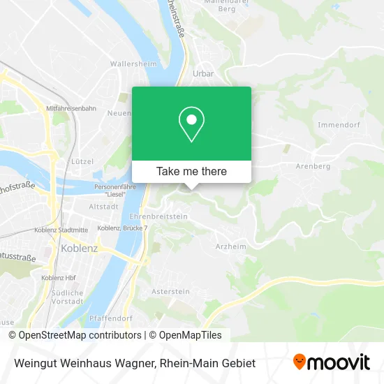Карта Weingut Weinhaus Wagner