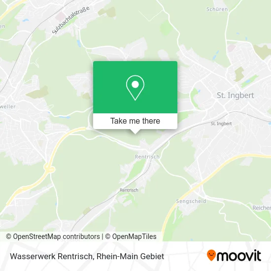 Карта Wasserwerk Rentrisch