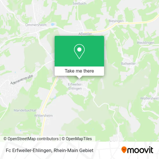 Карта Fc Erfweiler-Ehlingen
