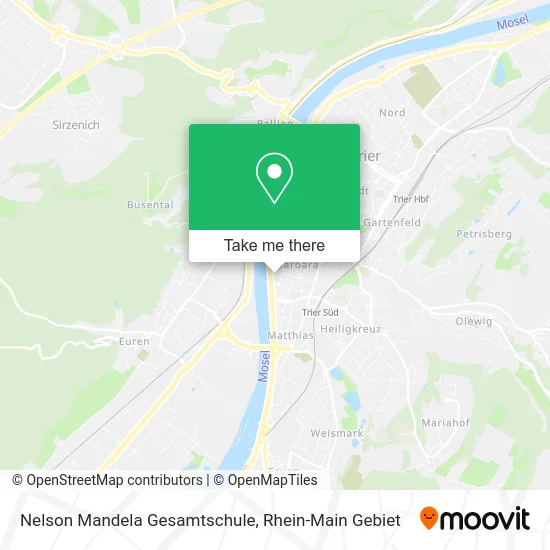 Карта Nelson Mandela Gesamtschule