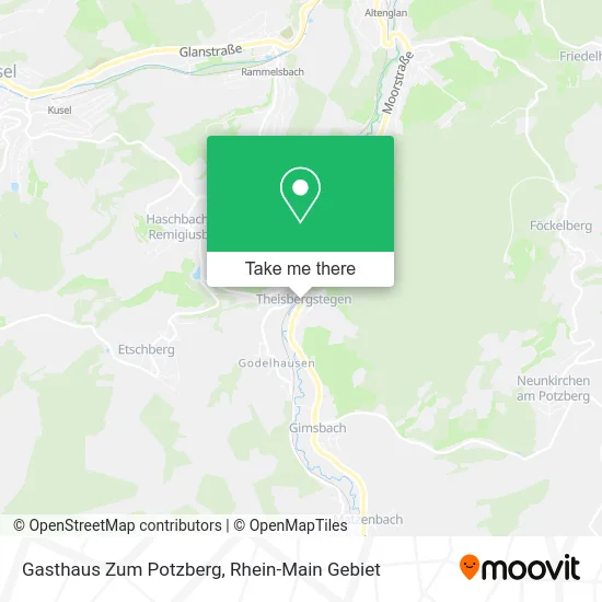 Карта Gasthaus Zum Potzberg