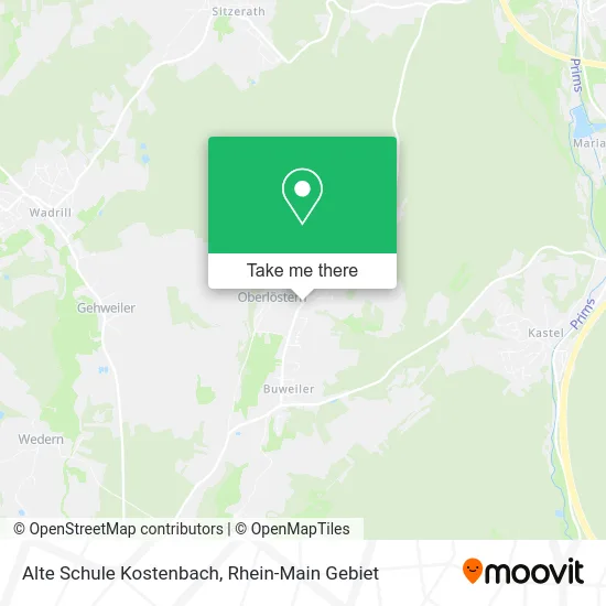 Карта Alte Schule Kostenbach