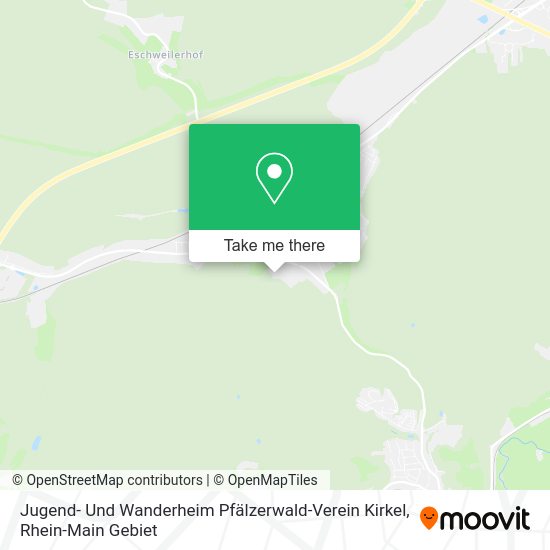 Карта Jugend- Und Wanderheim Pfälzerwald-Verein Kirkel