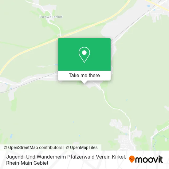 Карта Jugend- Und Wanderheim Pfälzerwald-Verein Kirkel