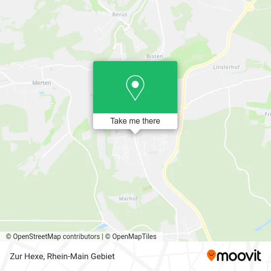 Карта Zur Hexe