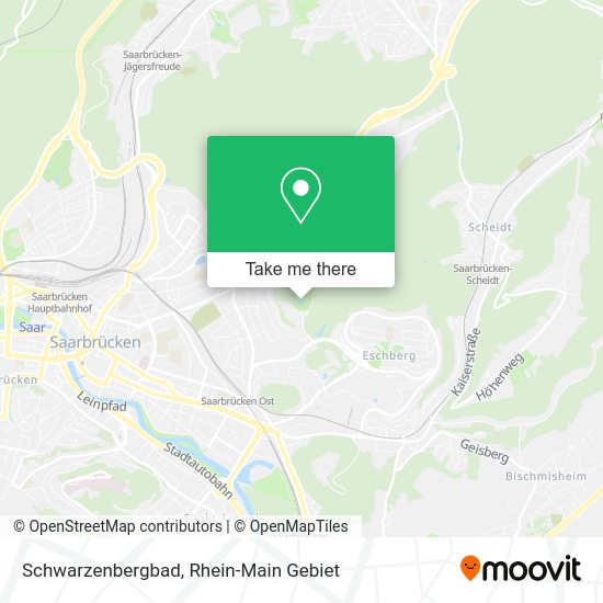 Карта Schwarzenbergbad