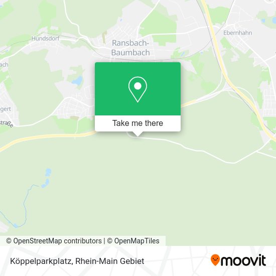 Карта Köppelparkplatz